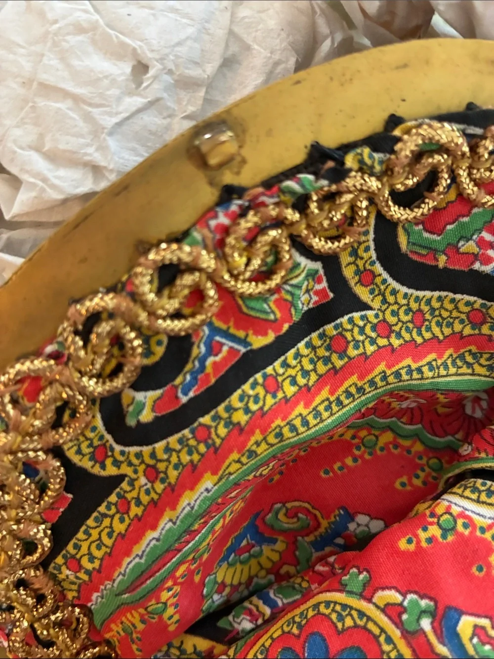 Antique hand stitched